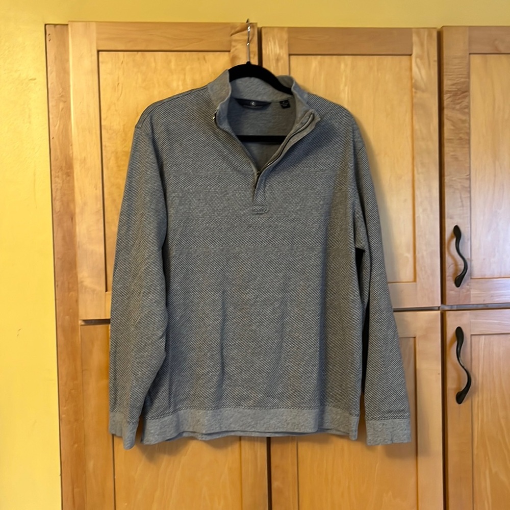 Hart Schaffner Marx 1/4 zip Large, gray